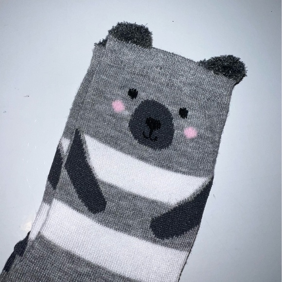 Koala Socks - Juncture Grey and White Striped - Picture 2 of 6